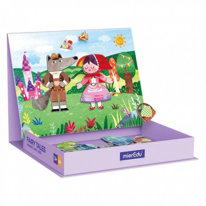 Joc puzzle magnetic de arta si asociere - Povesti [2]