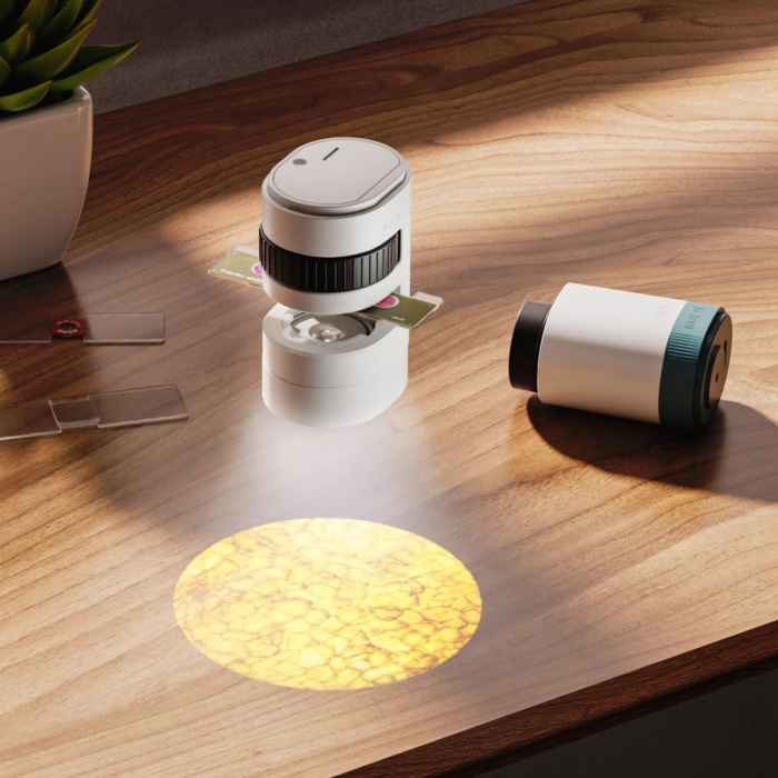 Joc STEM Microscop cu proiector 350, TopBright [3]