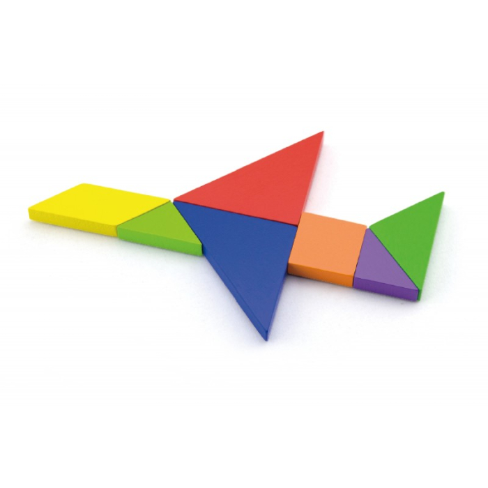 Joc Tangram magnetic cu 35 piese, Viga [4]