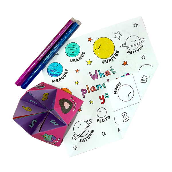 Jocul copilariei - Solnita, set creativ DIY - 24 modele, Fortune Teller [6]