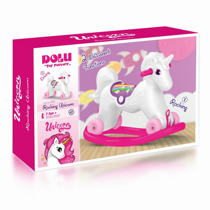 Jucarie 2 in1 - Unicorn balansoar [2]