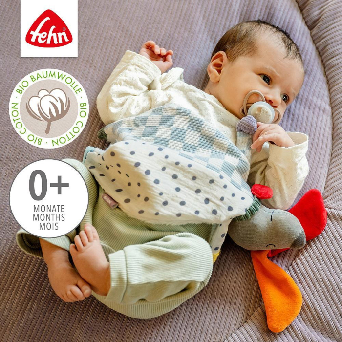 Jucarie cu inel pentru suzeta  - Catelus NATUR [4]