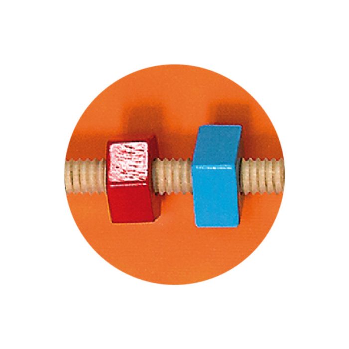 Jucarie de perete cu activitati, Urs, Viga [3]