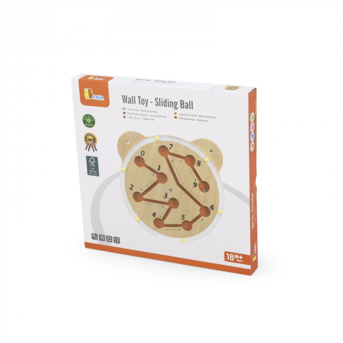 Jucarie de perete Mingea pe traseu, Viga [3]