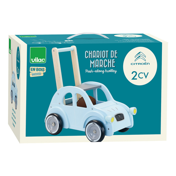 Jucarie de plimbat - Premergator/Antemergator Masina Citroen 2CV - Vilac [5]