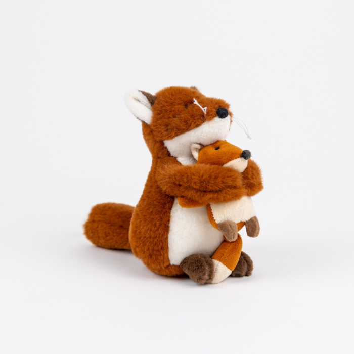 Jucarie de plus Vulpita cu pui, Egmont Toys [2]
