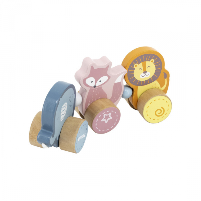 Jucarie de tras Animale din padure, PolarB, Viga [2]