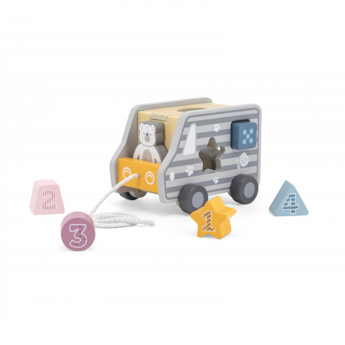 Jucarie de tras Camionul sortator, PolarB Viga [3]