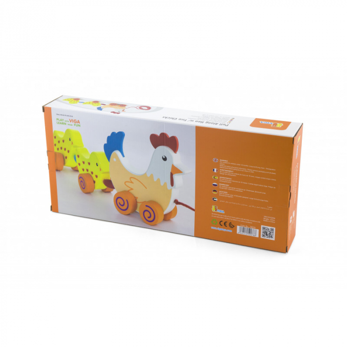 Jucarie de tras Closca cu puisori, Viga [2]