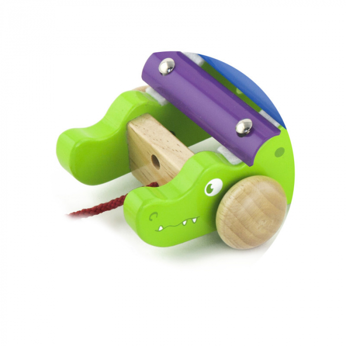 Jucarie de tras Xilofon Crocodil, Viga [1]
