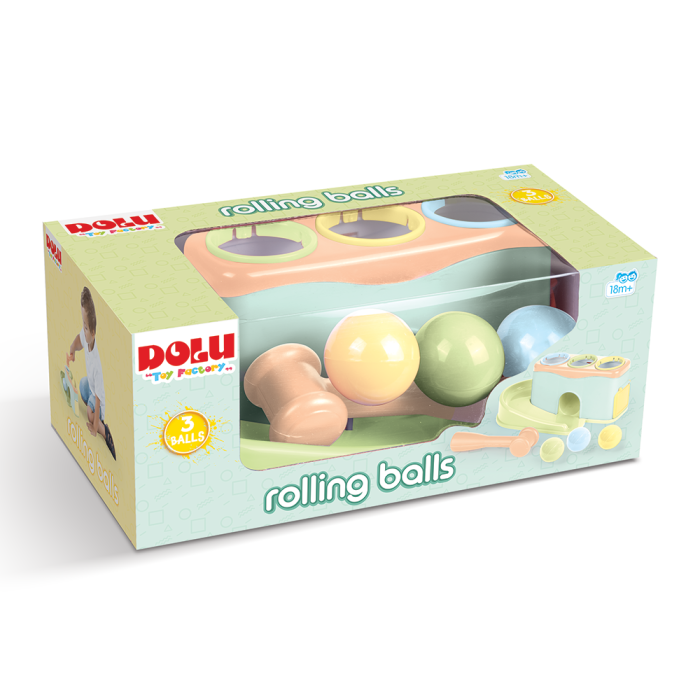 Jucarie dexteritate - Cursa bilutelor - Pastel [4]