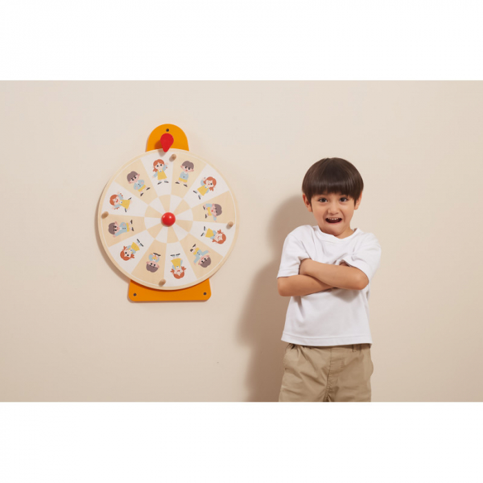 Jucarie interactiva de perete Miscare si Mimica, Viga [5]