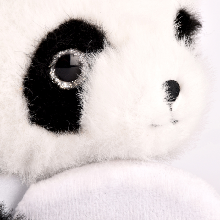 Jucarie din plus pentru relaxare si antistres - Urs Panda - magnetic, 30 cm [5]