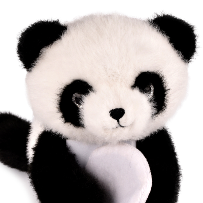 Jucarie din plus pentru relaxare si antistres - Urs Panda - magnetic, 30 cm [6]