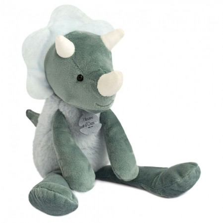 Jucarie moale din plus - Dinozaur, 30 cm, verde [2]