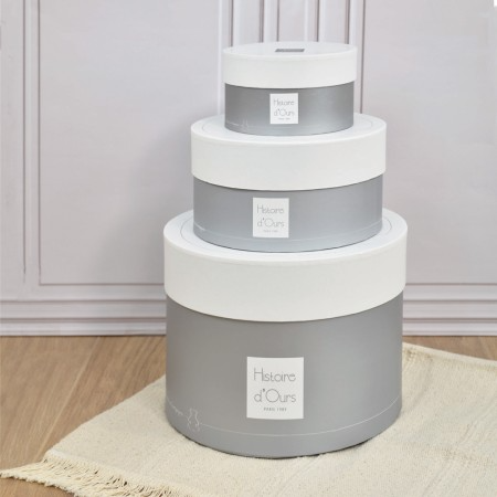 Jucarie moale din plus - Iepurasul Marius, 30 cm, gri [5]