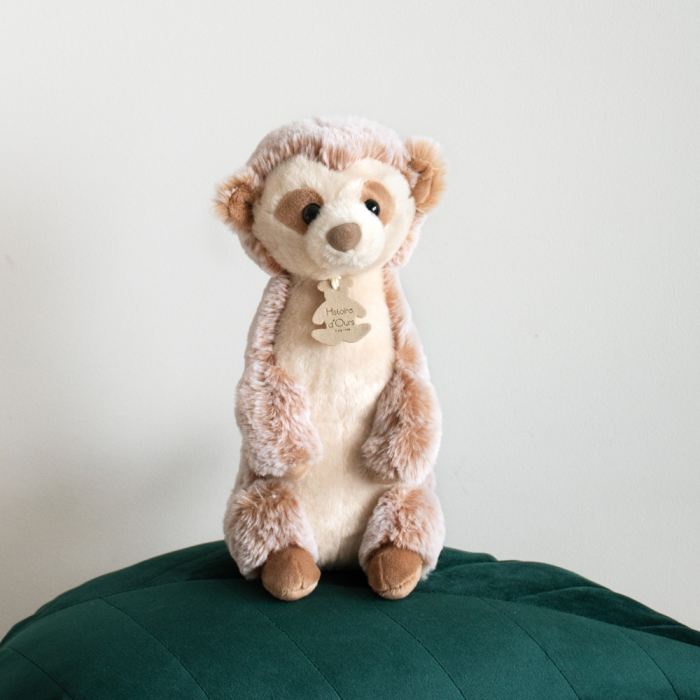 Jucarie moale din plus - Suricata, 25 cm, bej [2]