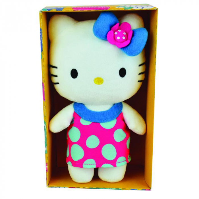 Jucarie Plus Jemini 20cm Hello Kitty Buline Albastre [3]