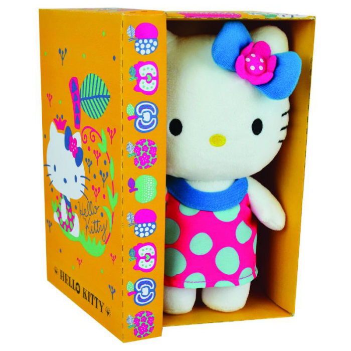 Jucarie Plus Jemini 20cm Hello Kitty Buline Albastre [4]