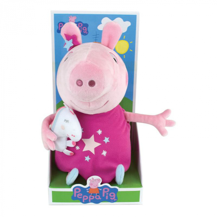 Jucarie Plus Jemini 30cm Peppa Pig Cu Mascota Unicorn [3]
