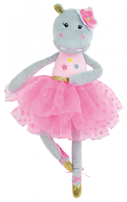 Jucarie Plus Muzicala Jemini 40cm Balerina Hipopotam [3]