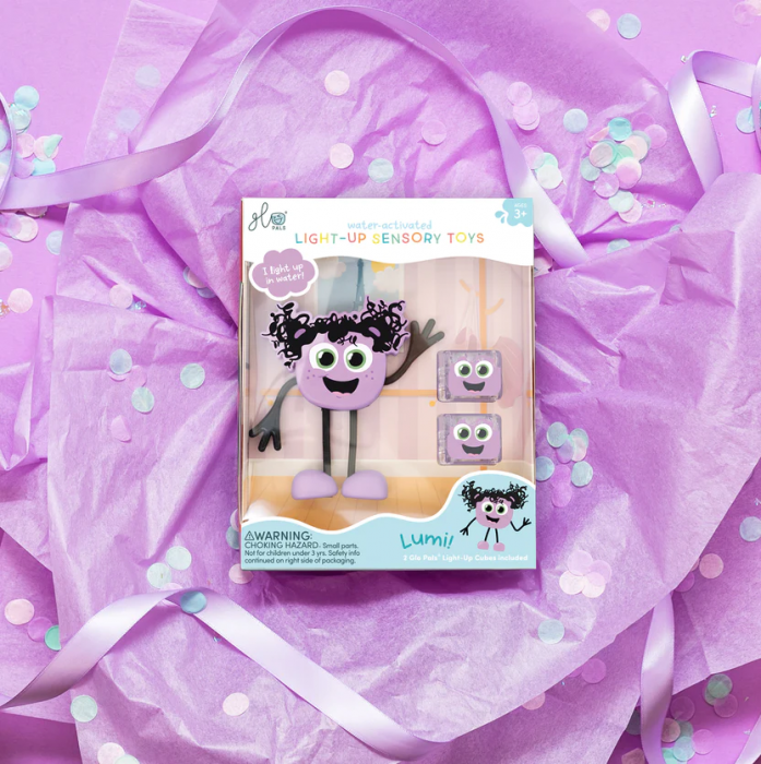 Jucarie senzoriala luminoasa Lumi - Glo Pal, mov [2]