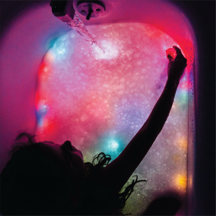 Jucarie senzoriala luminoasa Sammy - Glo Cube, rosu [6]