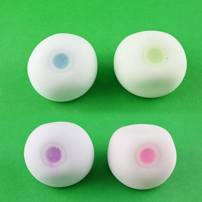 Jucarie senzoriala Squishy Minge de strans cu nisip, 5 cm, Robetoy [2]