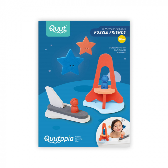 Jucarii de baie din spuma, Aventura spatiala, Quut Toys [1]