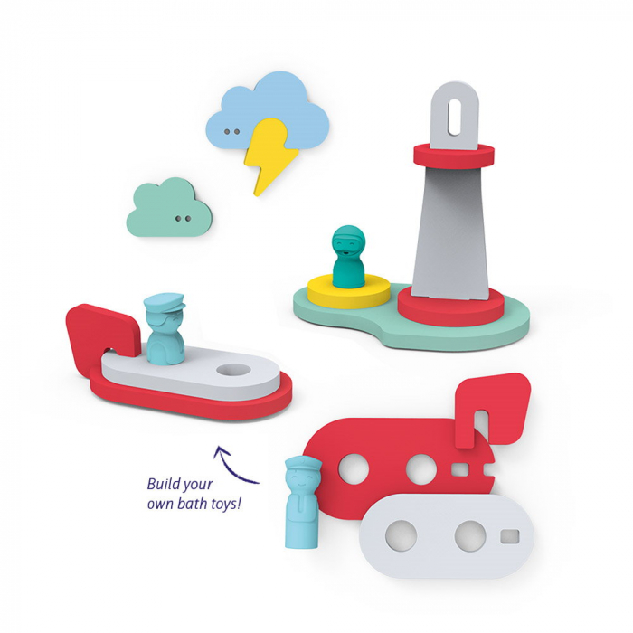 Jucarii de baie din spuma, Echipa de interventie, Quut Toys [5]