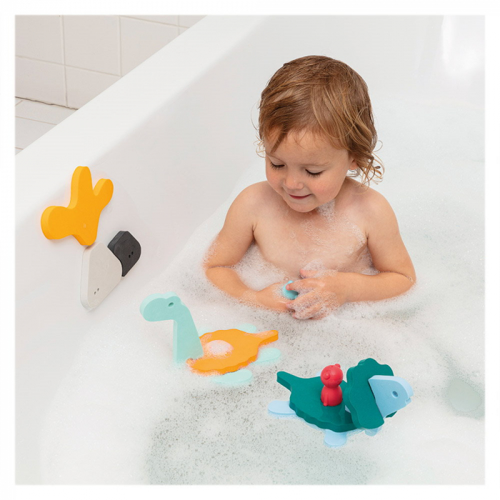 Jucarii de baie din spuma, Lumea dinozaurilor, Quut Toys [2]