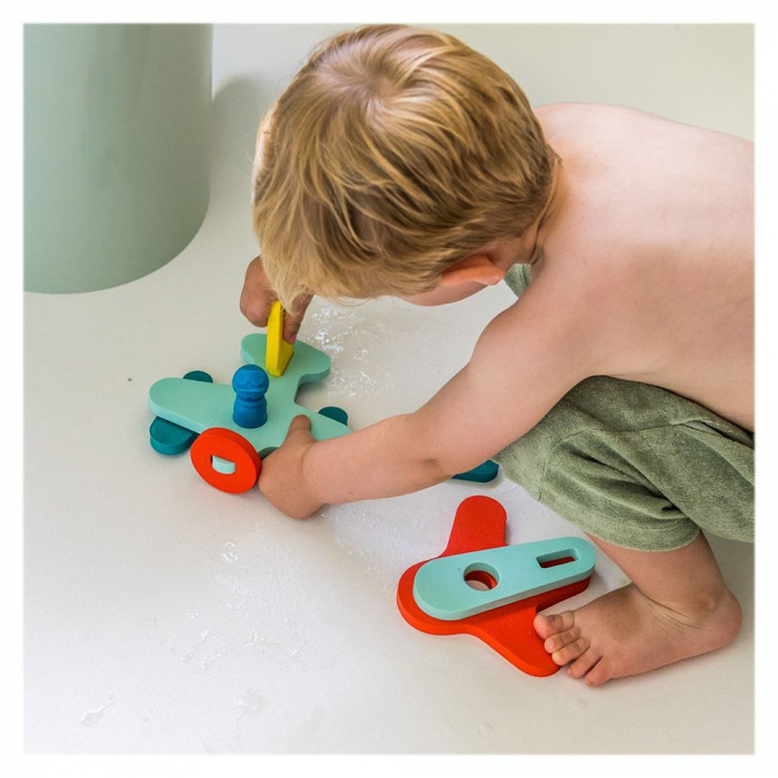 Jucarii de baie din spuma, Up in the air, Quut Toys [4]