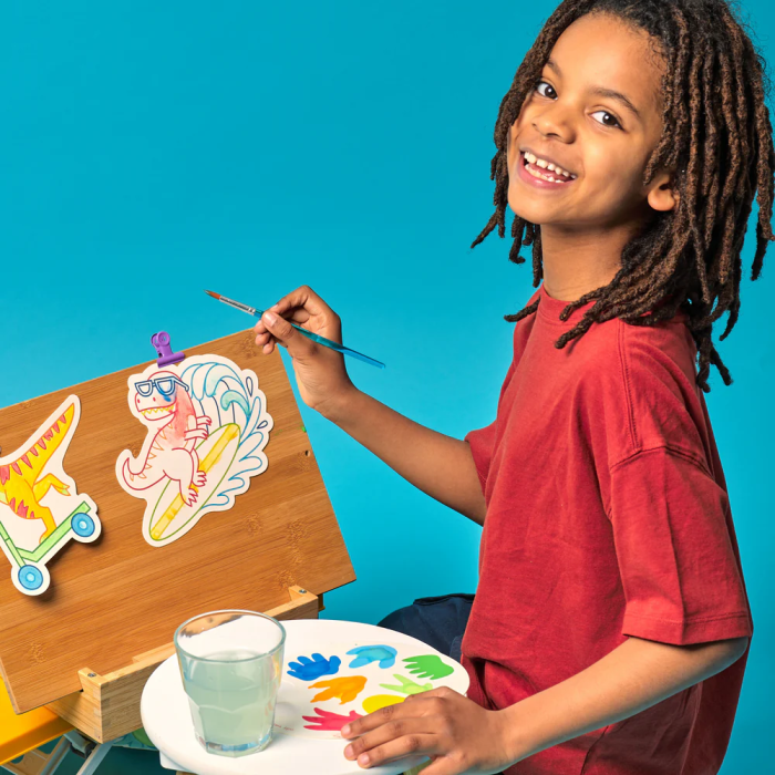 Kit acuarelă - Usor de pictat - Dinozauri, Playful Painters [7]