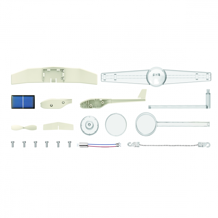 Kit constructie Avion Mobil, Stiinta Verde - Green Science [8]