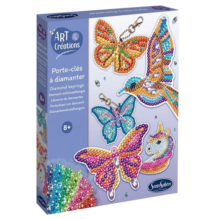 Kit creativ cu diamante / strasuri - Brelocuri - Sentosphere [1]