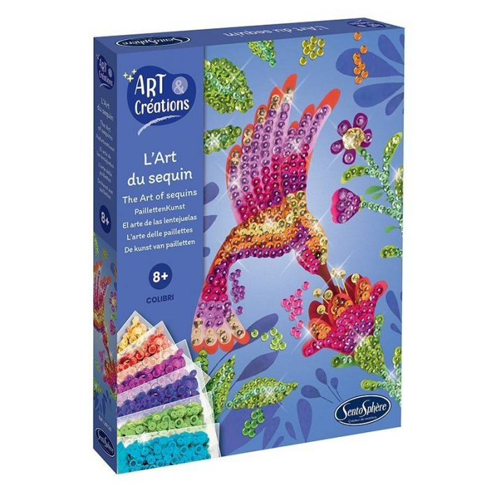 Kit creativ cu paiete - Colibri [1]