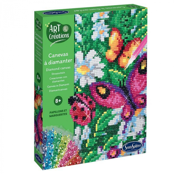 Kit creativ cu strasuri, Fluturi [1]