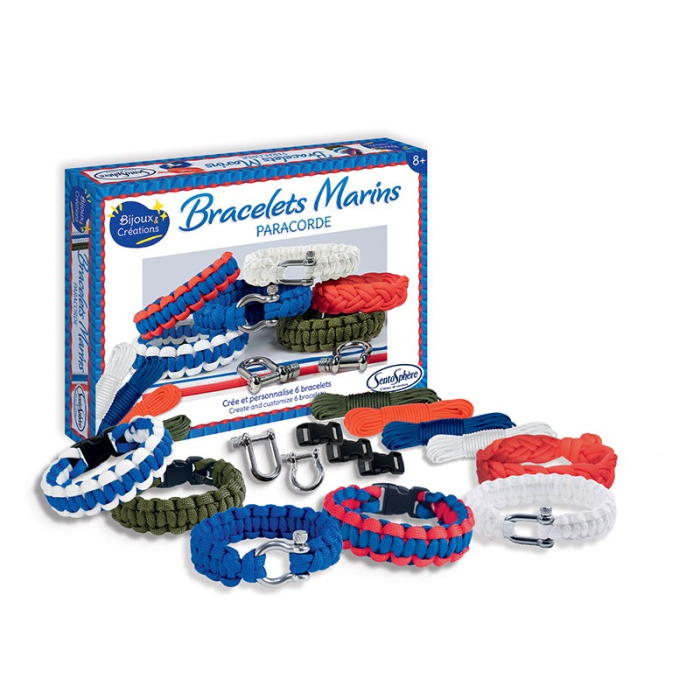 Kit creativ DIY - Bratari marine pentru baieti - Sentosphere [2]