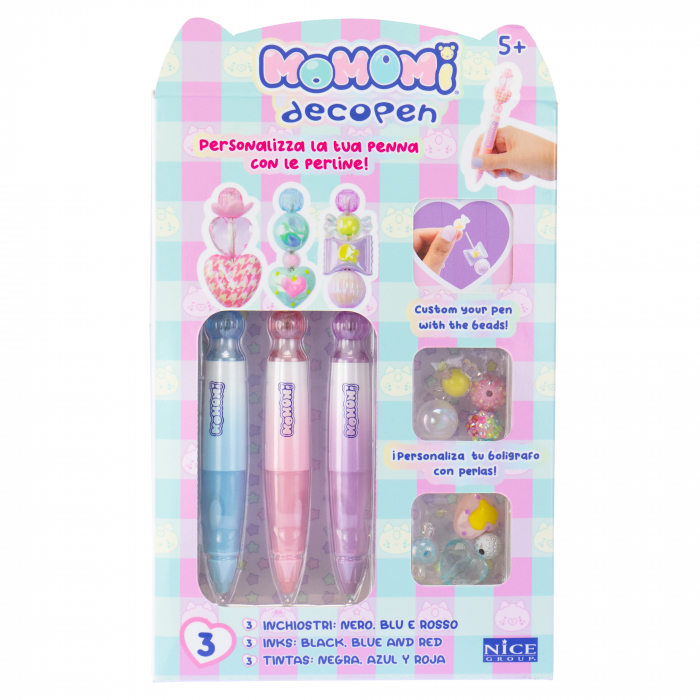 Kit creativ Momomi pentru personalizarea pixurilor în stil kawaii [1]