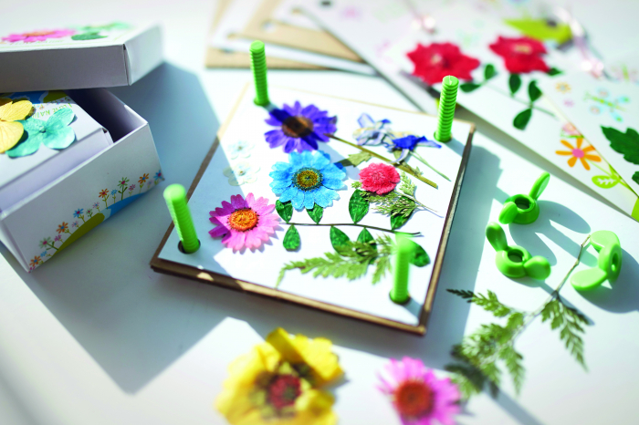 Kit creativ - Presa pentru flori si frunze, Green Creativity [4]