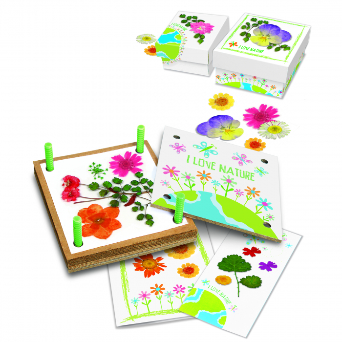 Kit creativ - Presa pentru flori si frunze, Green Creativity [2]