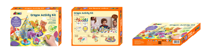 Kit de activitati cu creioane colorate - La picnic [13]