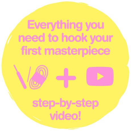 Kit de crosetat pentru copii - Curly Unicorn [15]