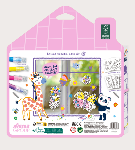 Kit DIY decorare fereasta - Gradina [2]