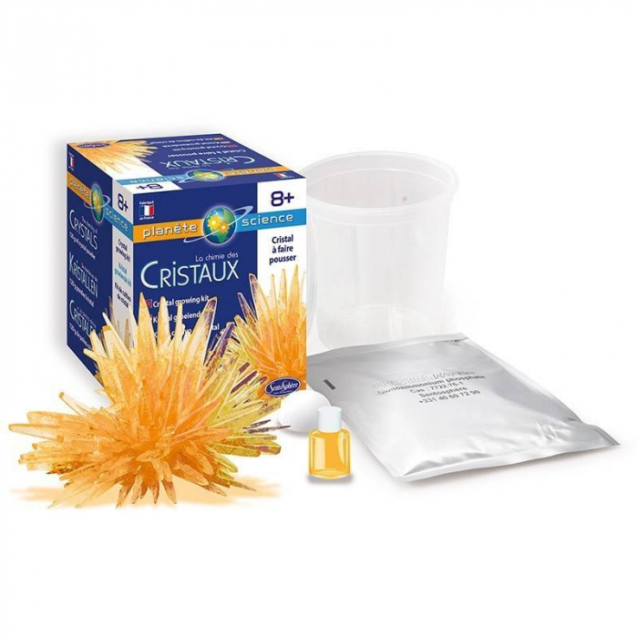 Kit experimente cristal galben [2]