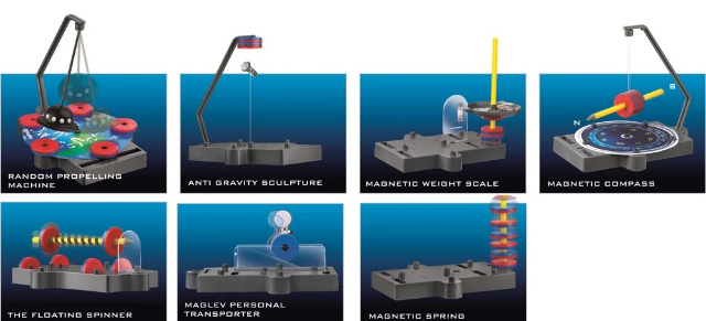 Kit experimente KidzLabs - Levitatie magnetica antigravitationala [3]
