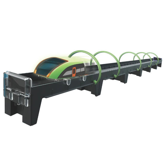 Kit experimente KidzLabs - Tren Maglev fosforescent de mare viteza [3]
