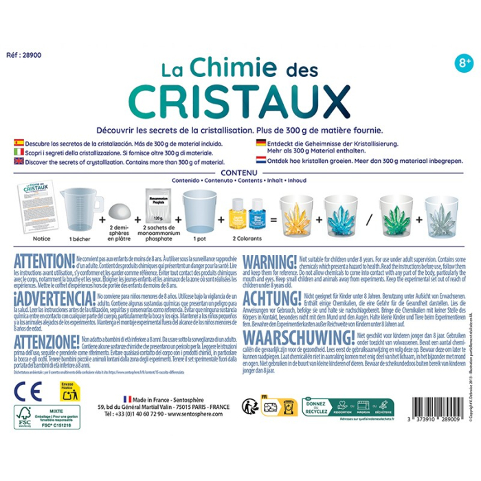 Kit experimente - Misterul Cristalelor - Sentosphere [3]