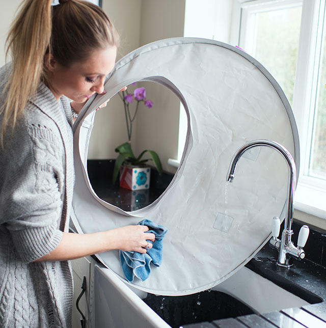 Kit hranire - Baveta si tava (Fructe Vesele) [14]