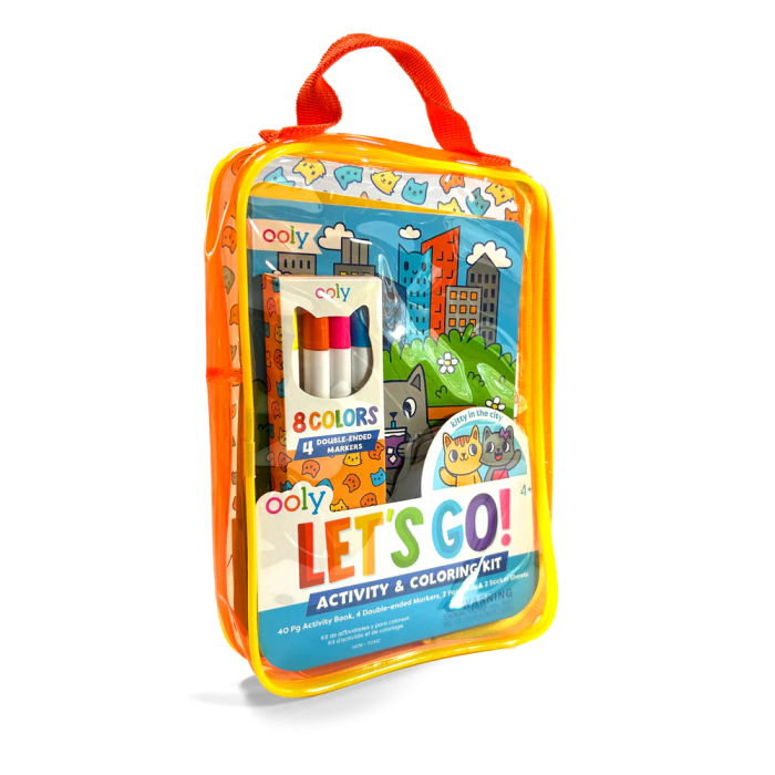 Kit portabil de activități și colorat - Pisicuta - Let's Go! Kitty in the City [2]